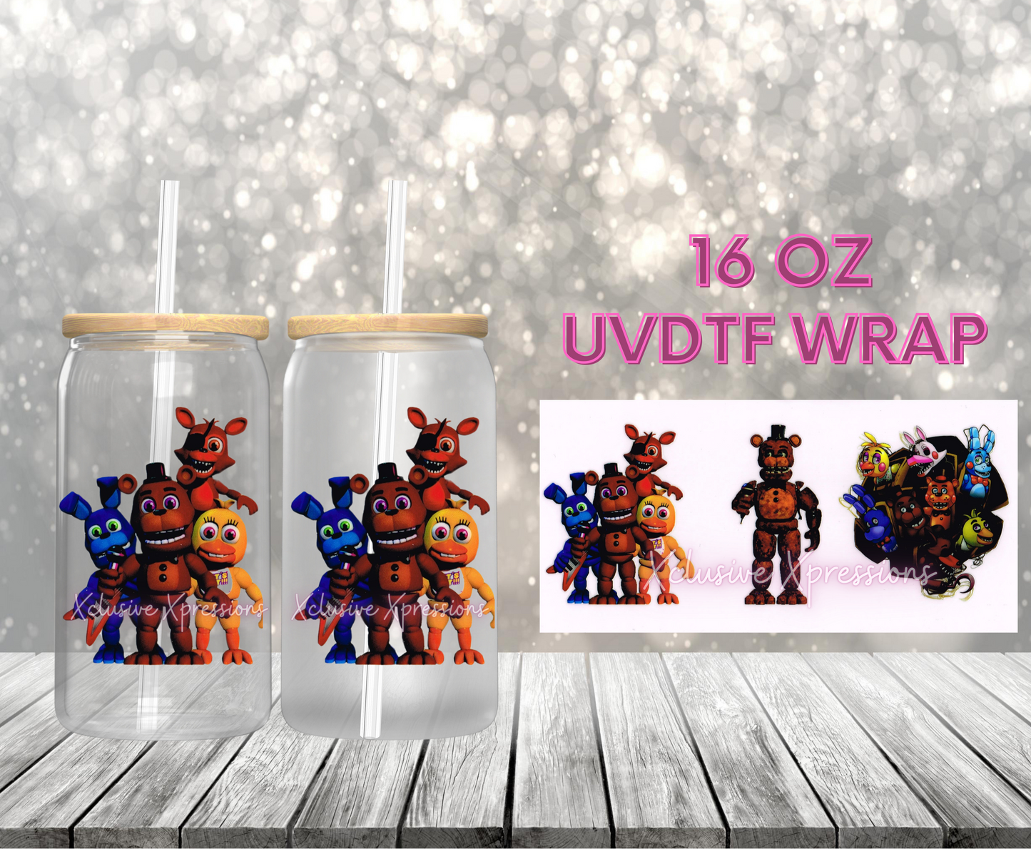 #415 FNAF, 16 oz UVDTF