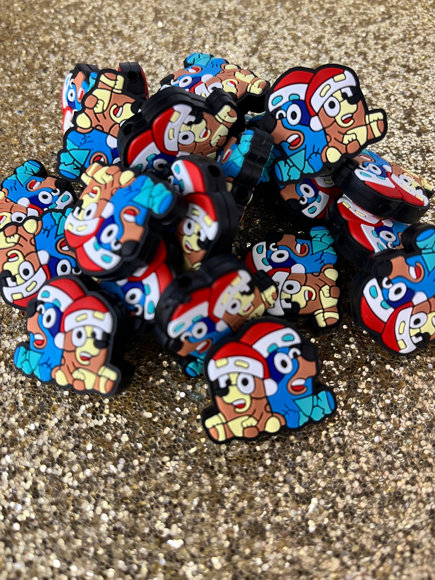 Blue Dog Christmas Focals