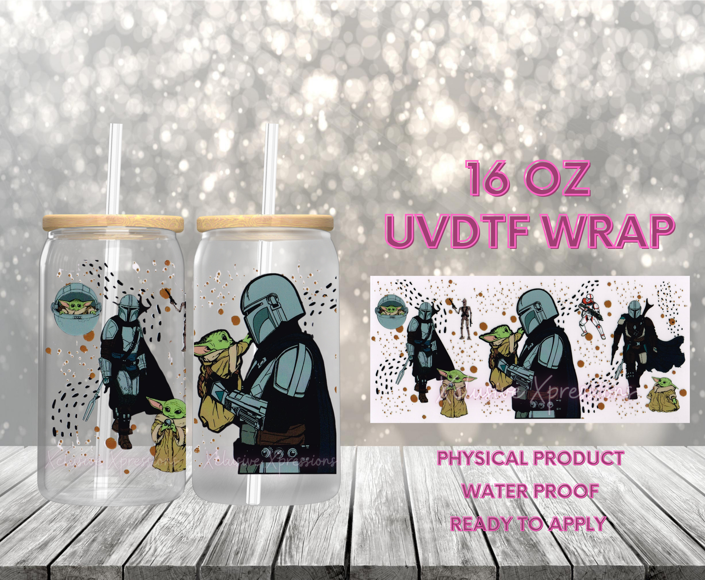 #100 Manda, 16 oz UVDTF