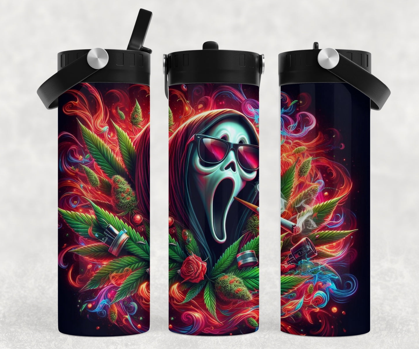 420 Ghost Face, Sub Design 20 oz
