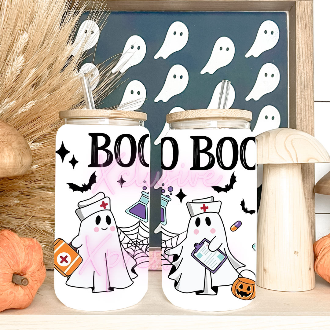 #575, Boo Boo Crew 16 oz UVDTF P2O