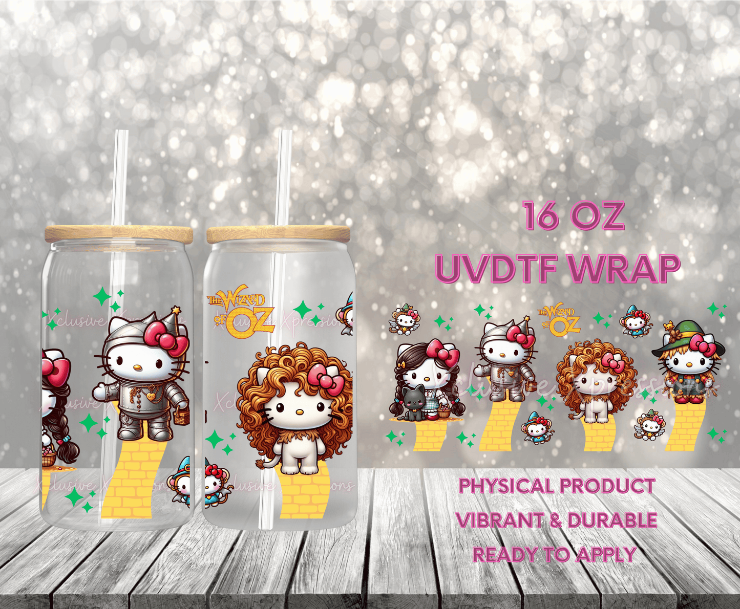 #742 HK Wizard Oz, 16 oz UVDTF POD