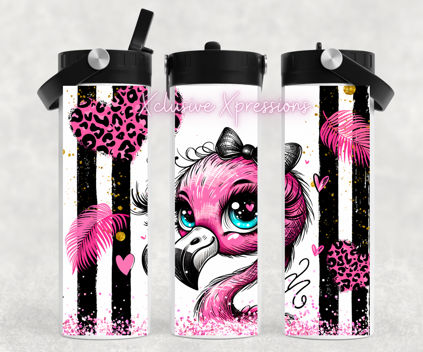 Flamingo Design, Sub Design 20 oz