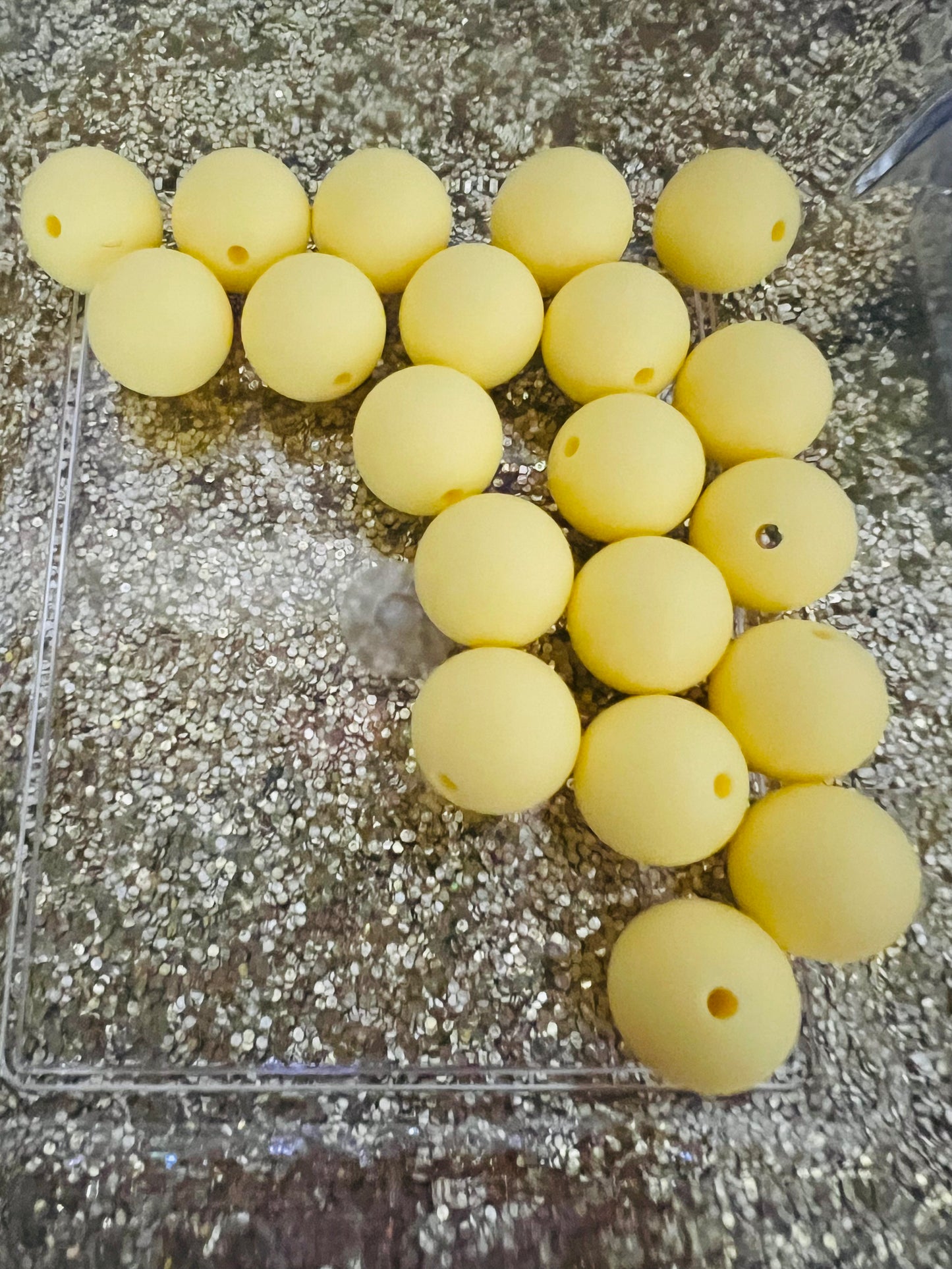 Bubbles, 15 mm Silicone Beads