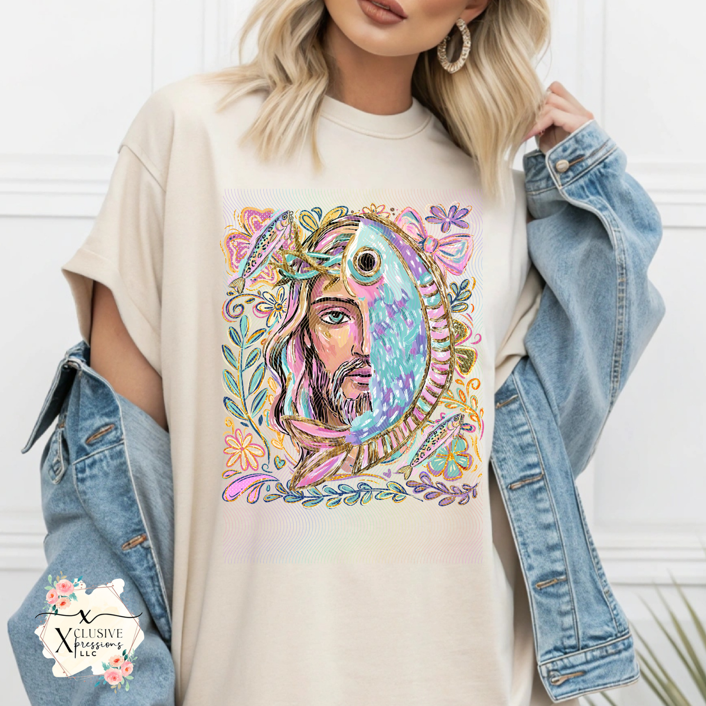 Jesus & Fish, DTF P2O