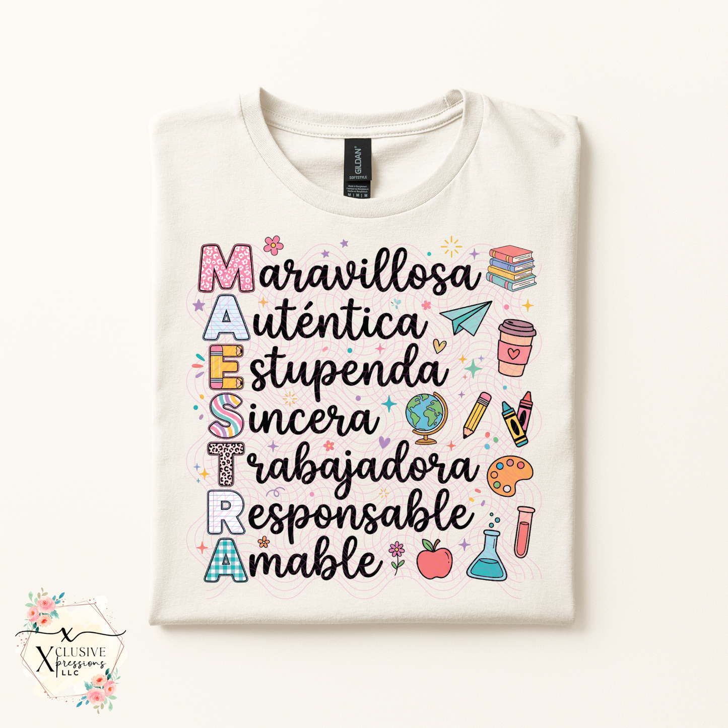 Maestra Spanish Teacher, DTF P2O