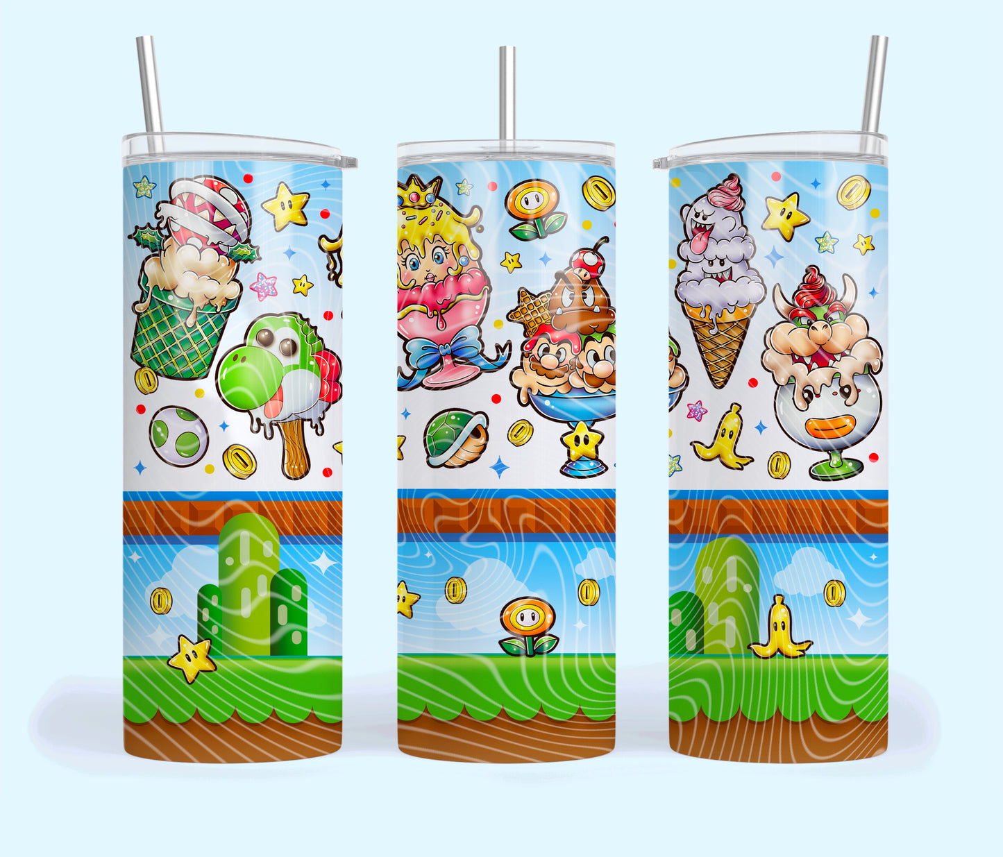 #1152 Super Plumber Bros Ice Cream Collection, P2O