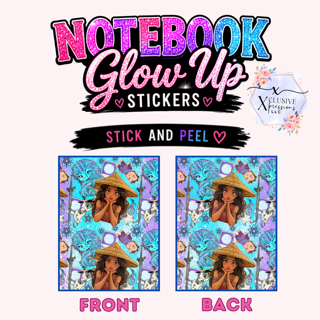Raya, Notebook Glow Up Stickers™