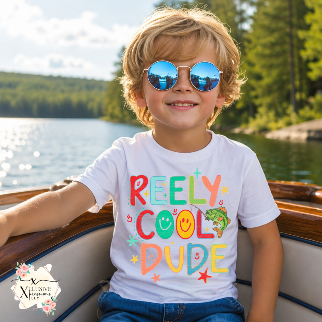 Reely Cool Dude, Kids DTF P20