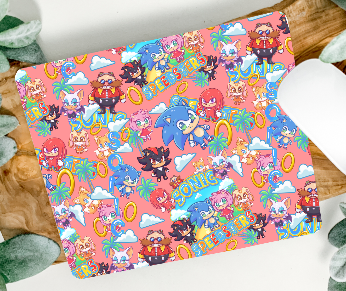 Sonic Fandom Mouse Pad