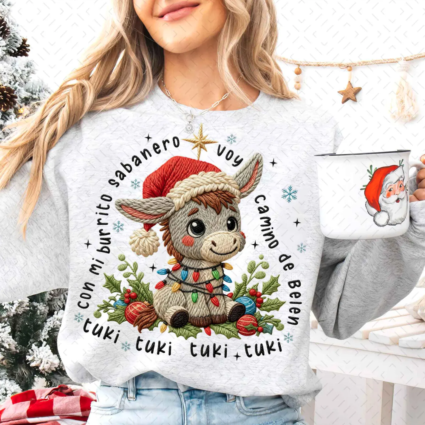 Faux Yarn Tuki Tuki Latin Xmas, Digital