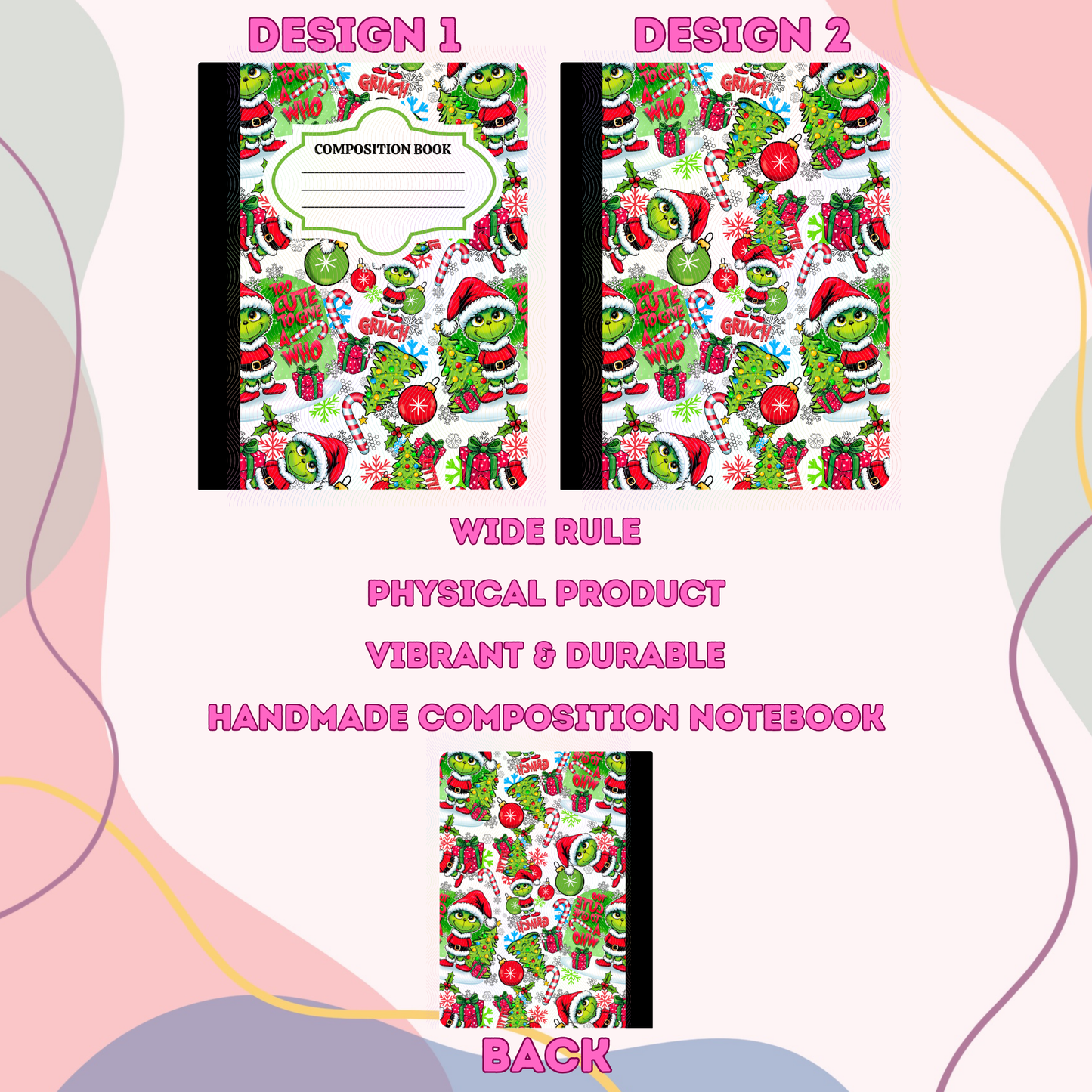 Xmas Green Man - Composition Notebook