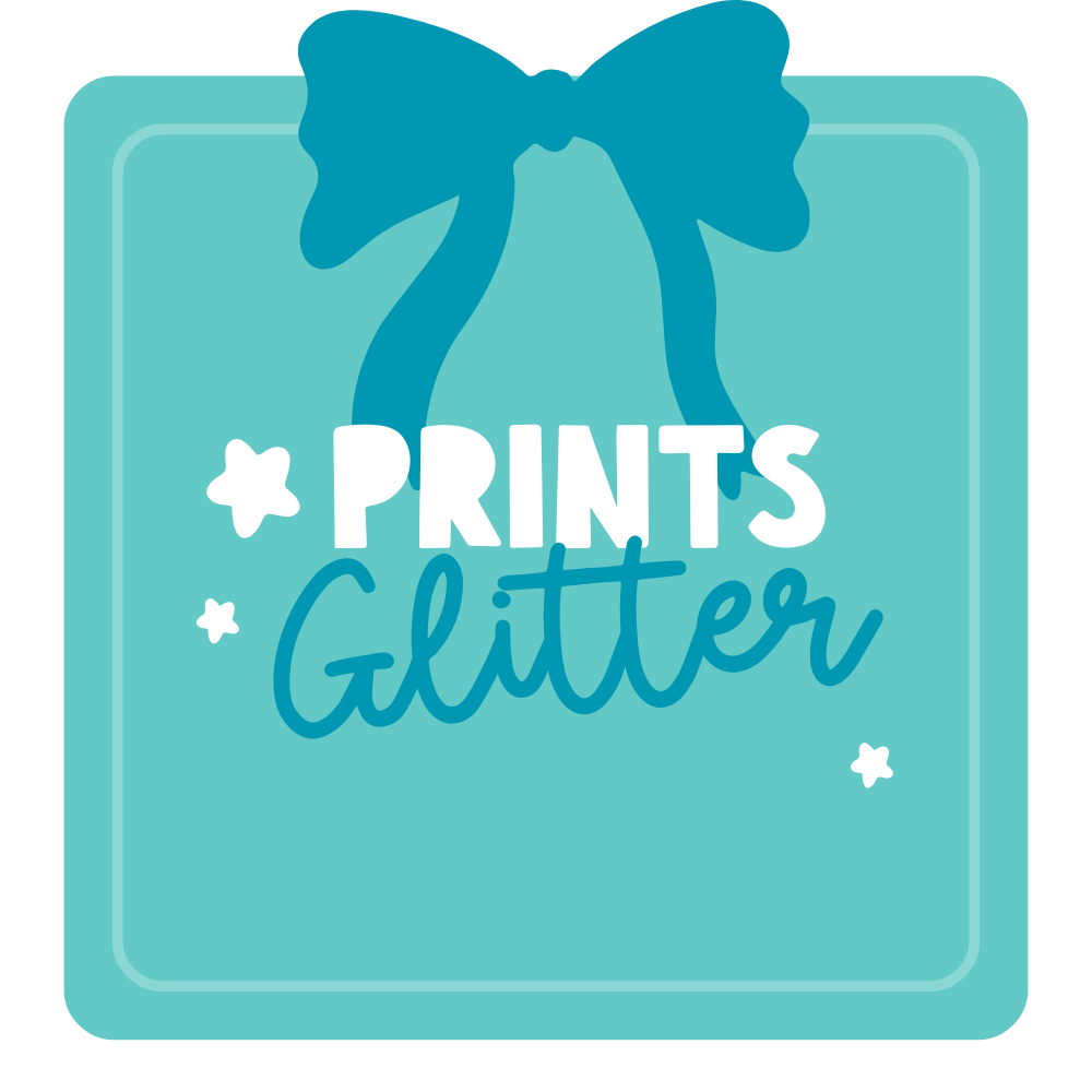 Glitter Screenprints