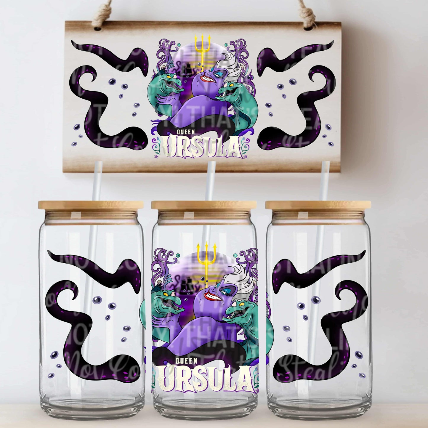 #1051 Sea Witch Villian, 16 oz UVDTF P2O
