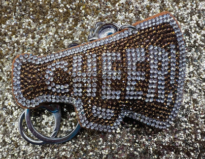 Cheer Rhinestone Keychains