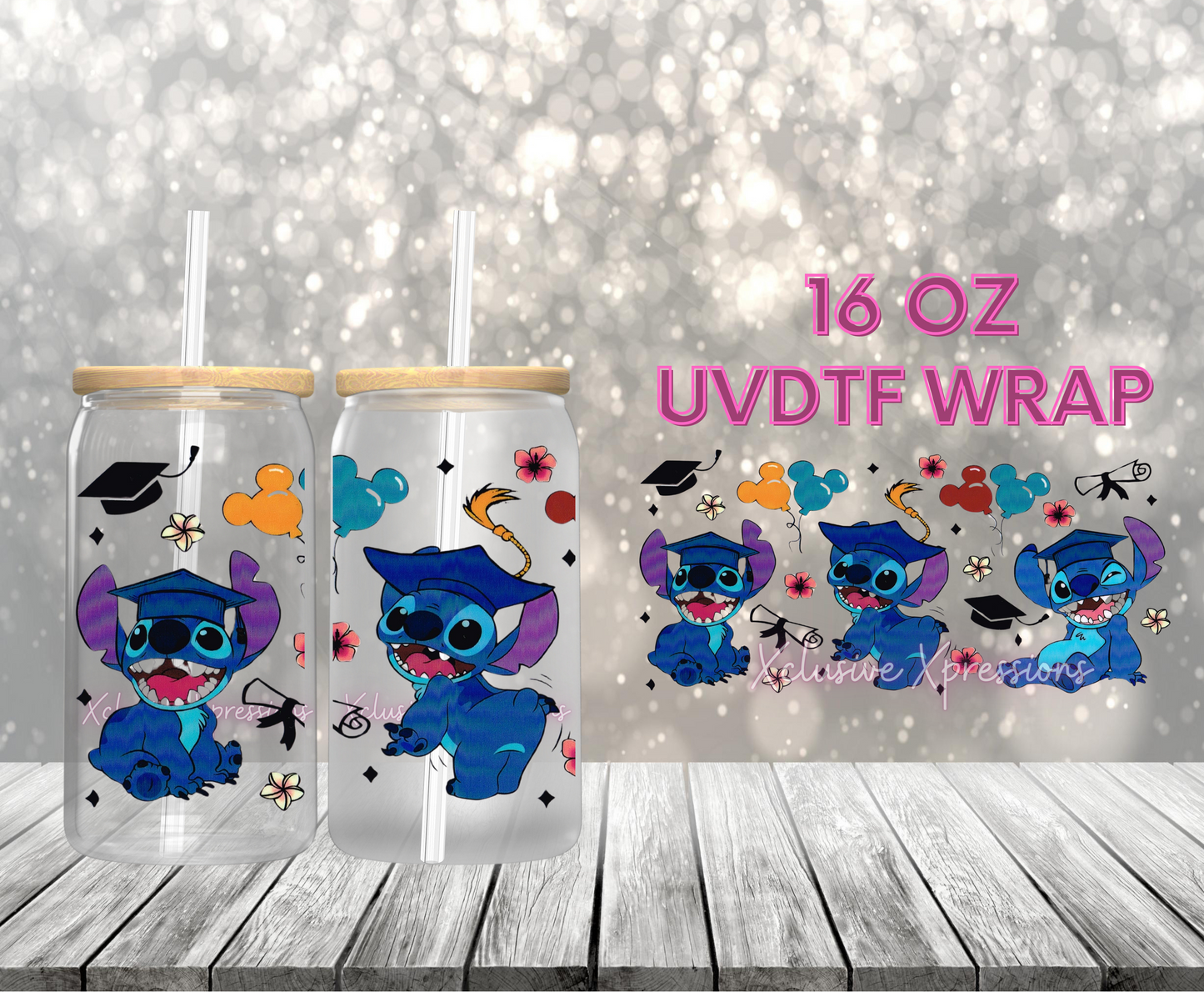 #290 Stich Graduation, 16 oz UVDTF