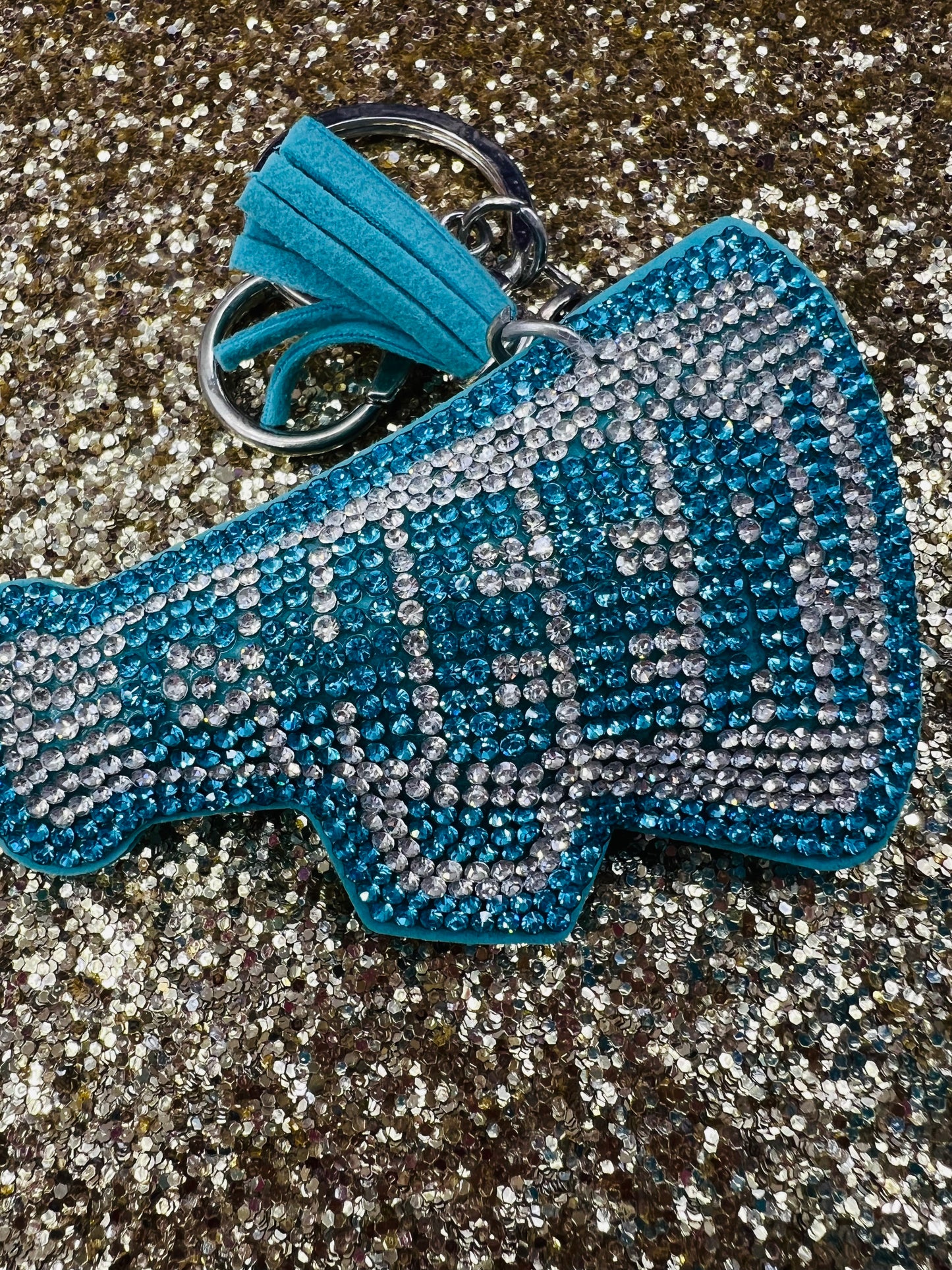 Cheer Rhinestone Keychains