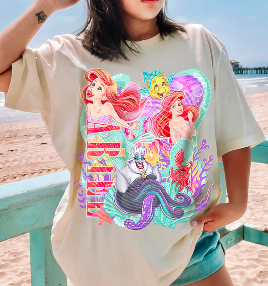 Mermaid Princess & Sea Witch, DTF P20