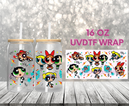 #248 Power Girls, 16 oz UVDTF