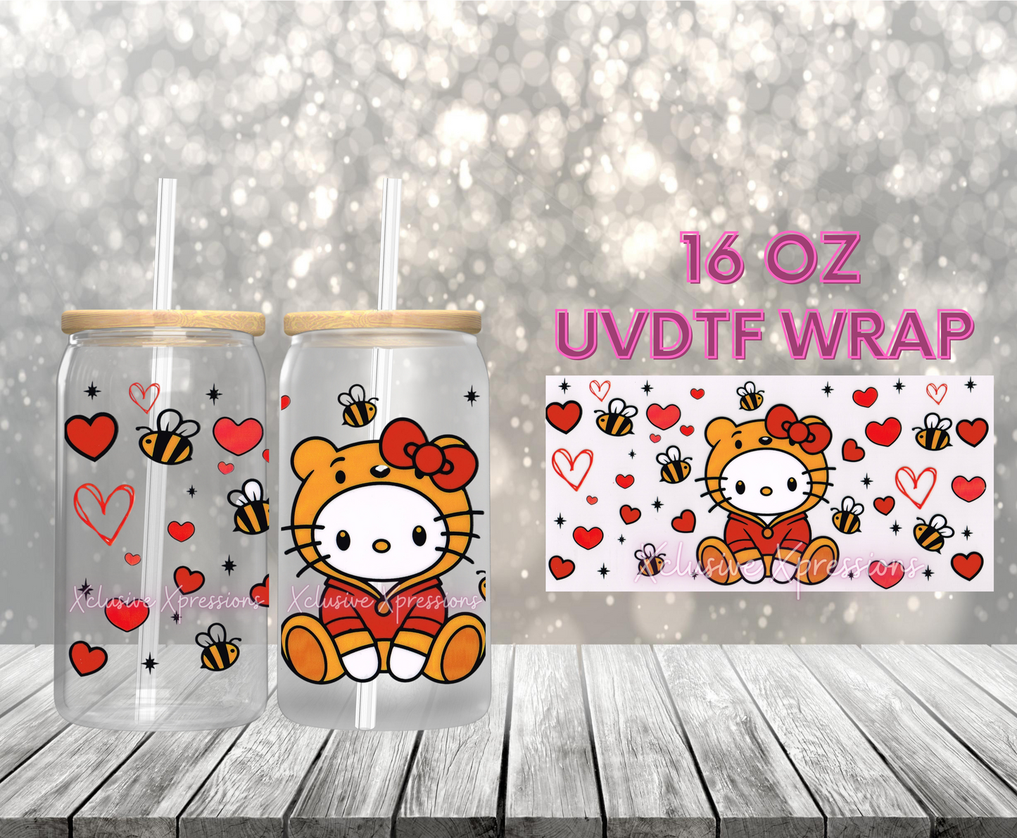 #301 HK Bear, 16 oz UVDF