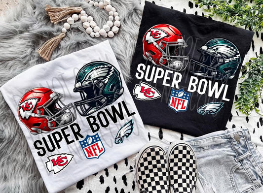 Super Bowl 2025 Shirt, Sublimation or DTF