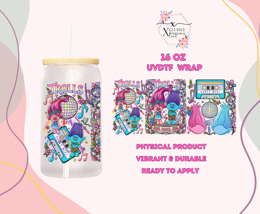 #1218 Trolls, UVDTF P2O