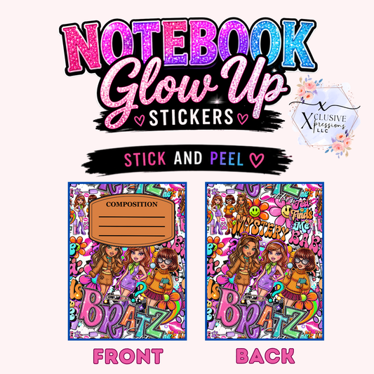 Bratz Scobby, Notebook Glow Up™ Stickers