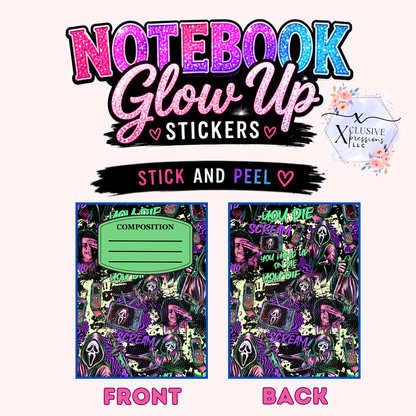 Scream, Notebook Glow Up™ Stickers