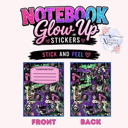 Scream, Notebook Glow Up™ Stickers
