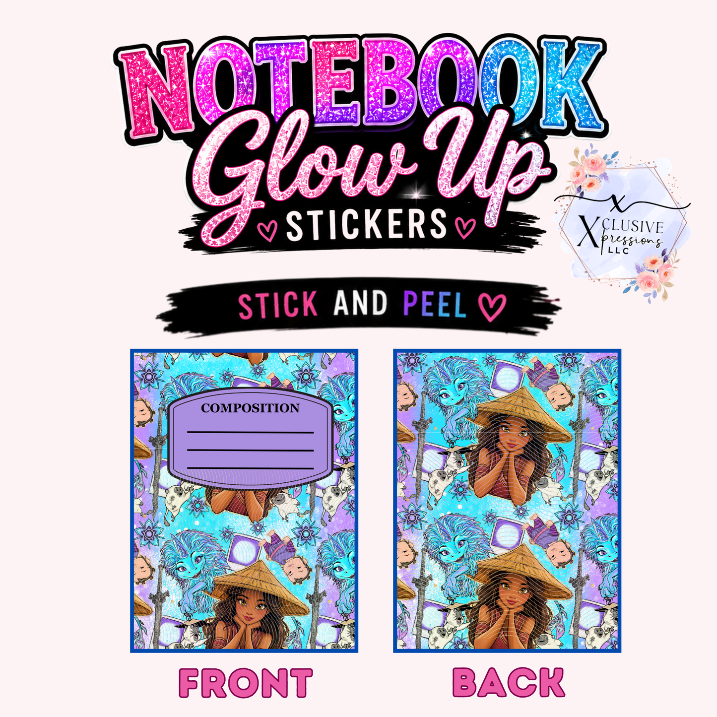 Raya, Notebook Glow Up Stickers™
