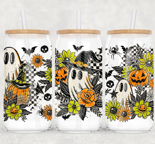 #1192 Floral Ghost Halloween Collection, P2O
