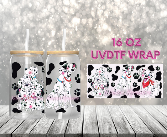 #232 Dalmation Dogs, 16 oz UVDTF