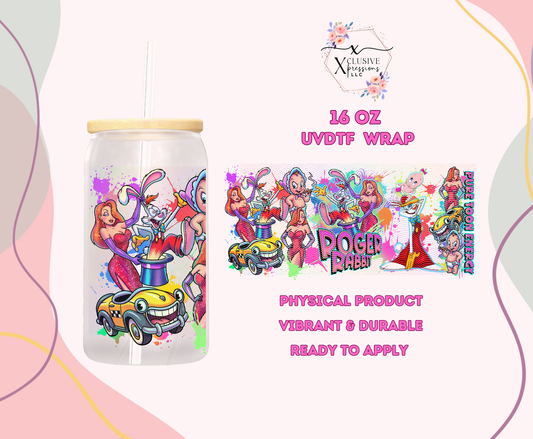 #1204 Roger Rabbit , UVDTF P2O