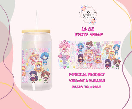 #1206 Sailor Girl, UVDTF P2O