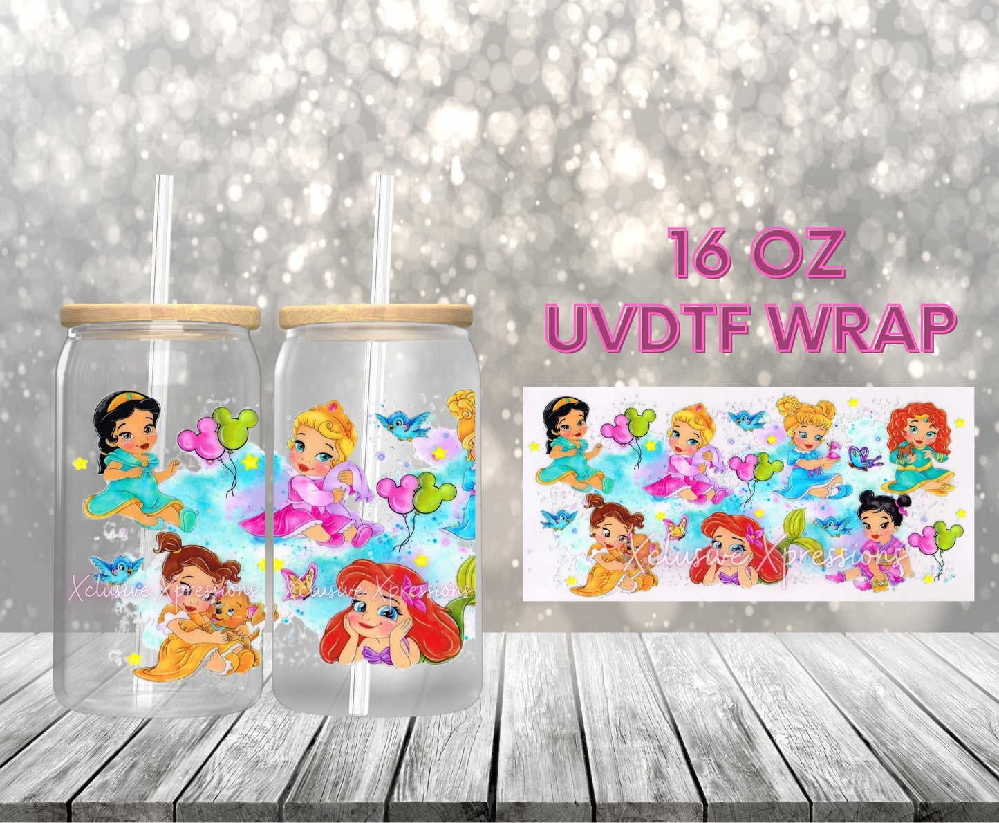 #468 Baby Princess, 16 oz UVDTF
