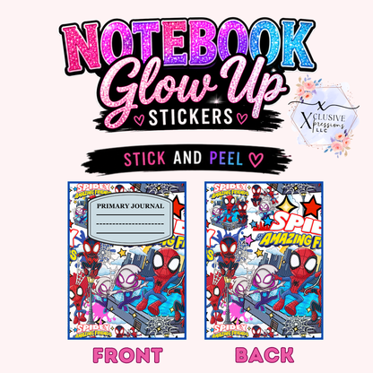Spider Hero, Notebook Glow Up™ Stickers