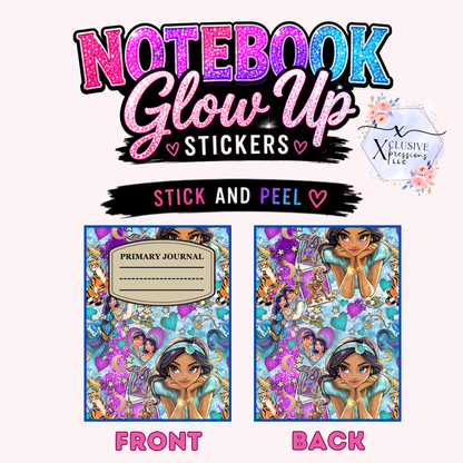 Jaz Princess, Notebook Glow Up Stickers™