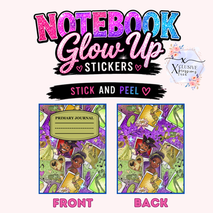 Frog Princess, Notebook Glow Up Stickers™