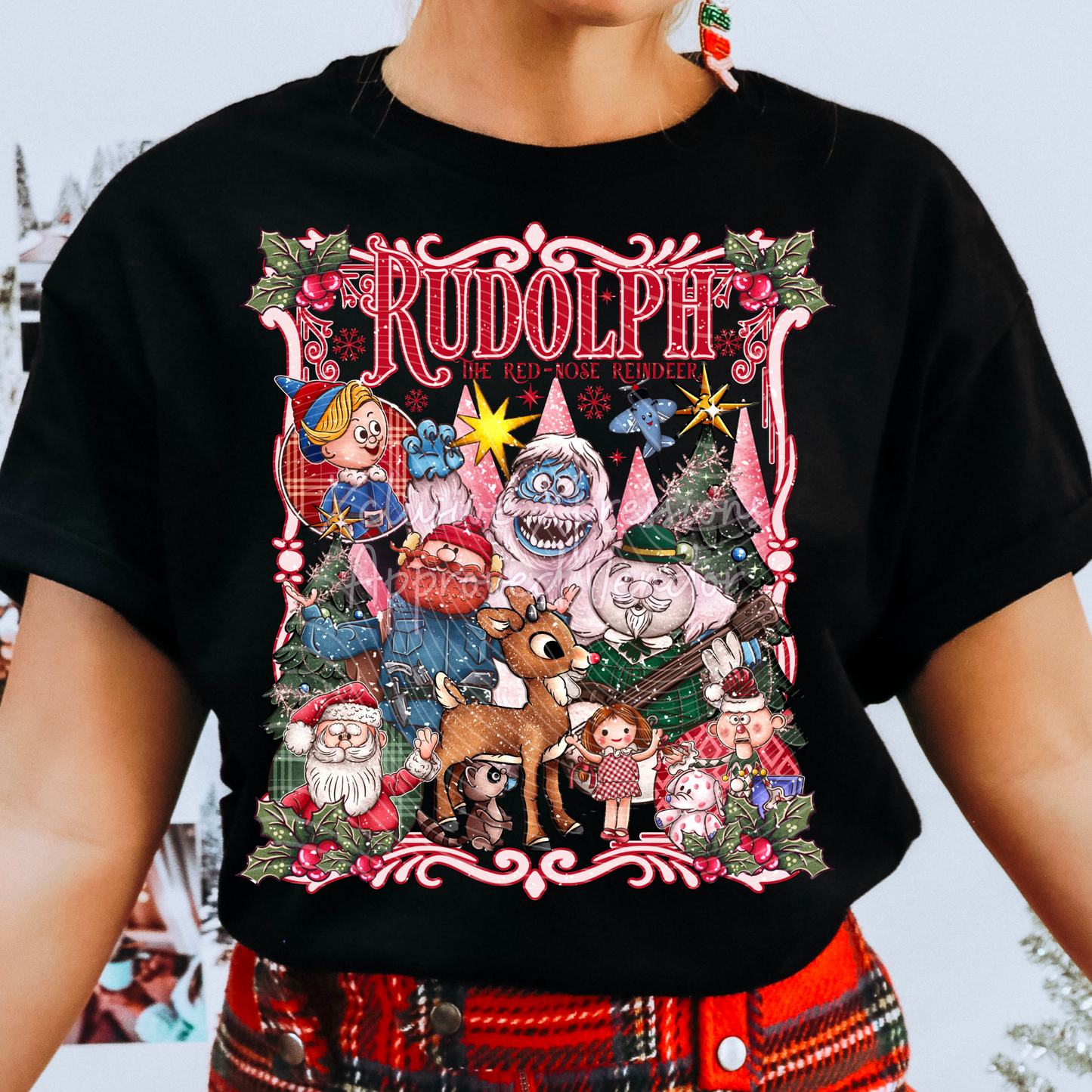 #667 Rudolph, 16 oz UVDTF