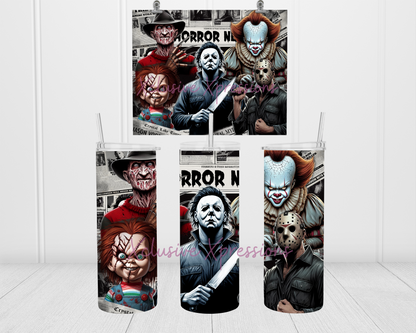 Horror Halloween, 20 oz Tumbler