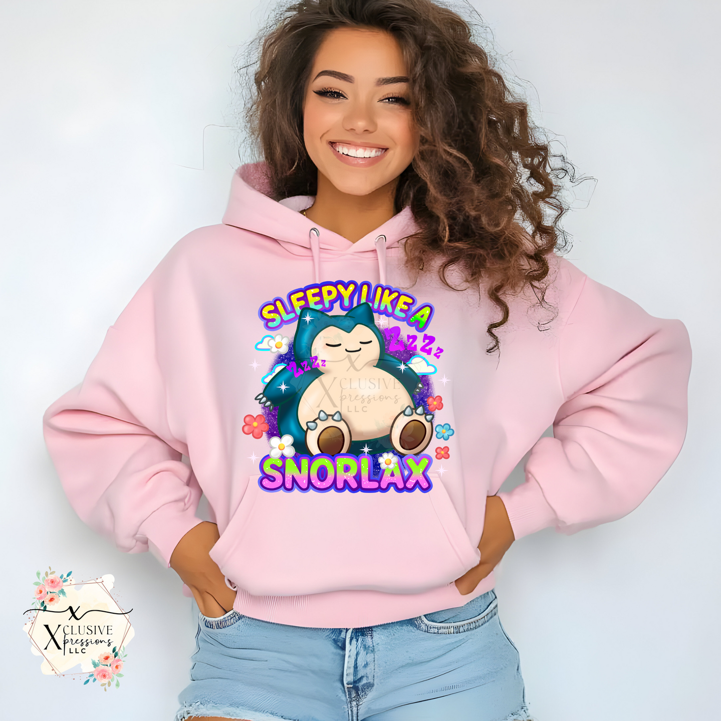 Poke Snorlax, DTF & Sublimation Print POD