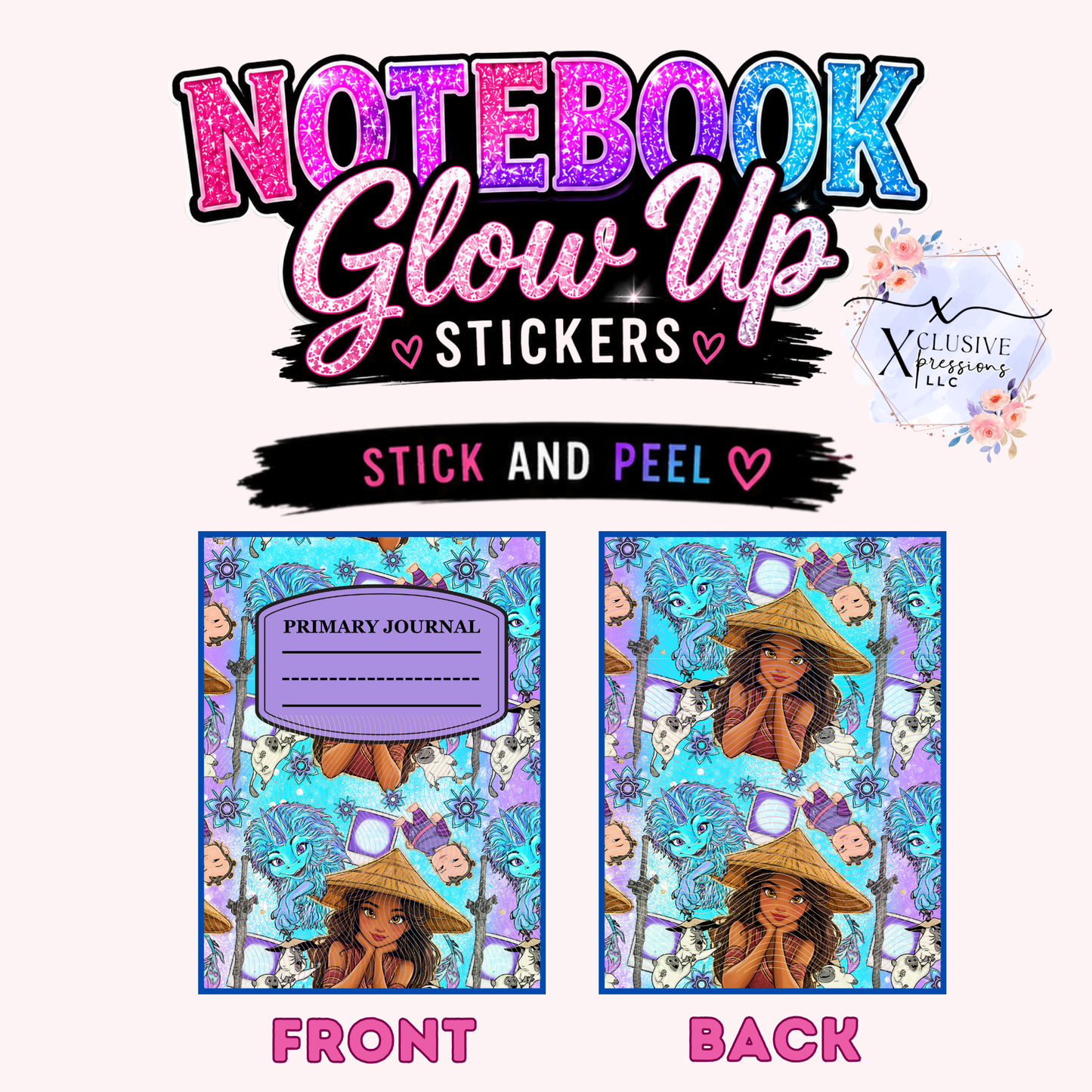Raya, Notebook Glow Up Stickers™