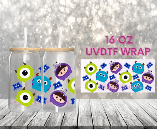 #129 Monsters, 16 oz UVDTF RTS