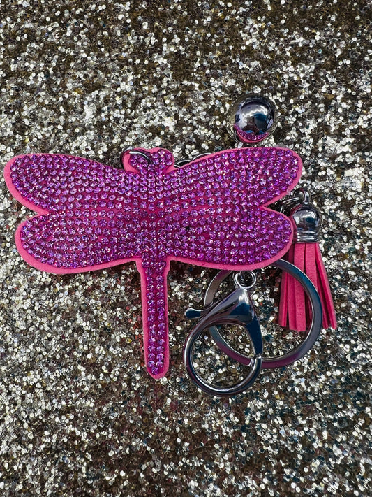 Firefly Rhinestone Keychain