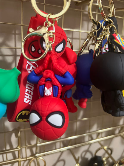 Spider & Friends Key Chain