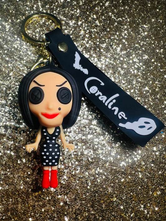 Caroline Woman Keychain