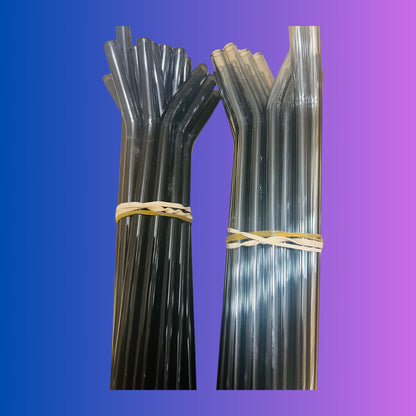 Glass Colored Straws