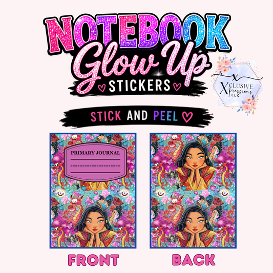 Mul Princess, Notebook Glow Up Stickers™