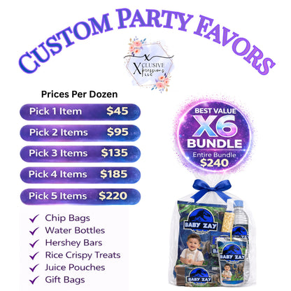 Cutsom Party Favors