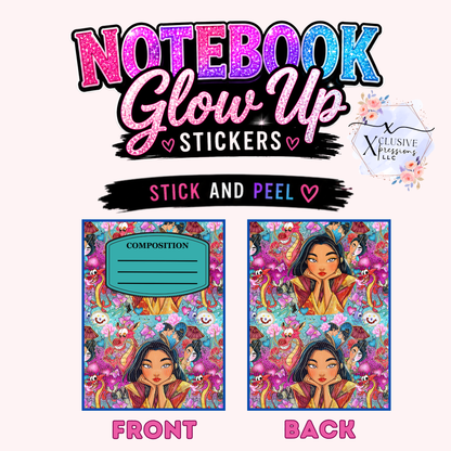 Mul Princess, Notebook Glow Up Stickers™